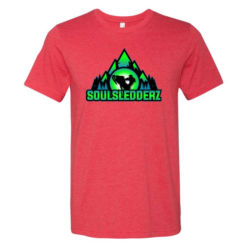 Blue & Green SoulSledderz T Shirt Thumbnail