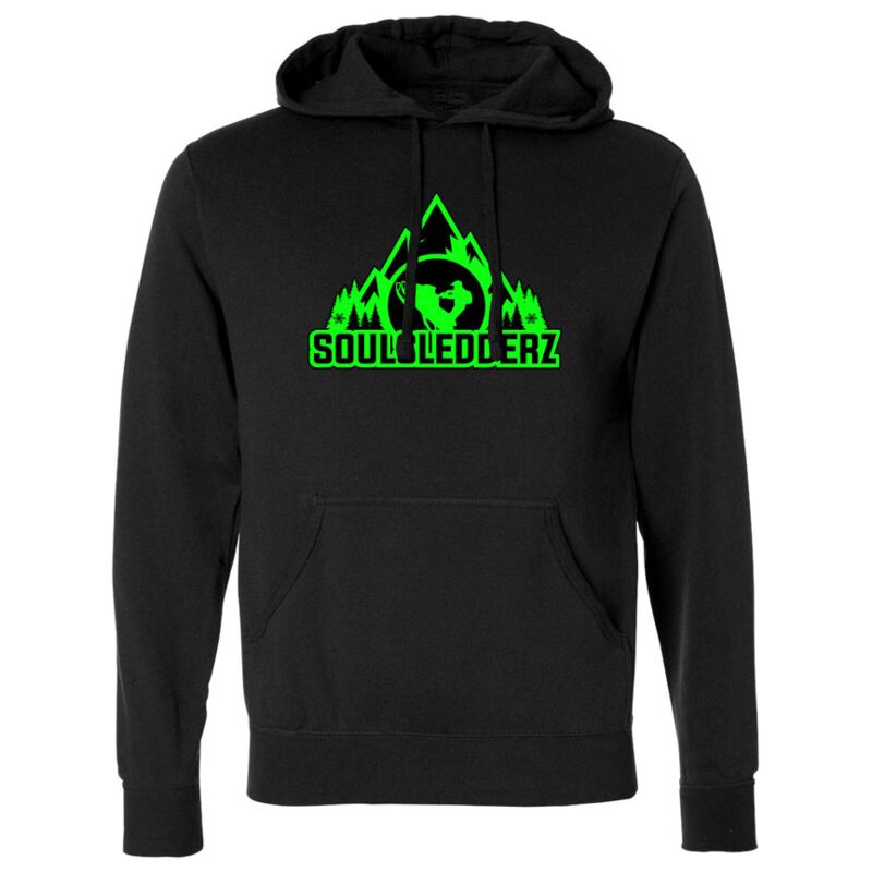 Hi Viz Green SoulSledderz Sweatshirt Thumbnail