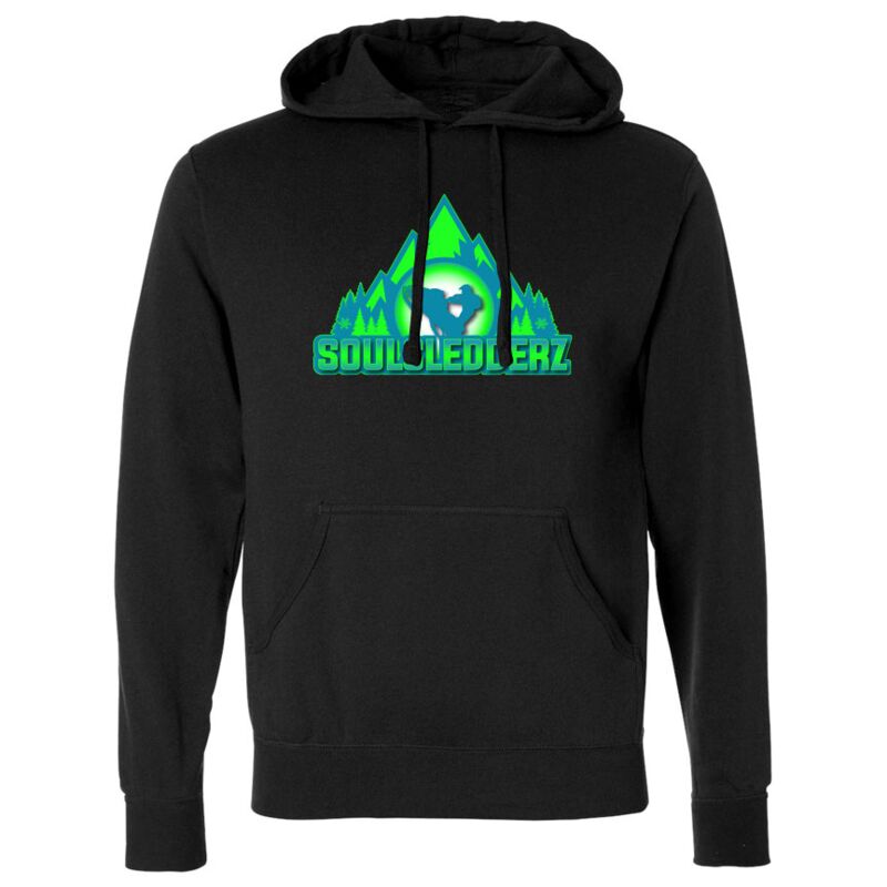 Hi Viz Blue & Green SoulSledderz Sweatshirt Thumbnail