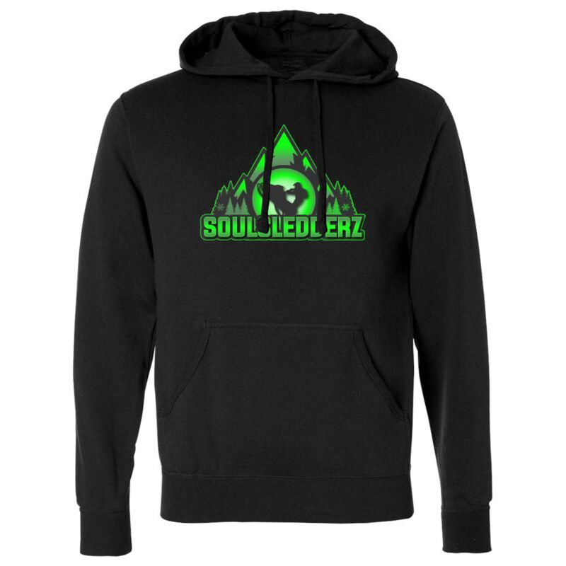 Grey & Green SoulSledderz Sweatshirt Thumbnail