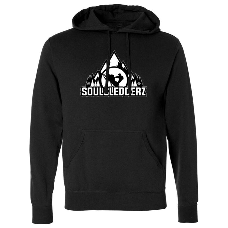 Black & White SoulSledderz Sweatshirt Thumbnail
