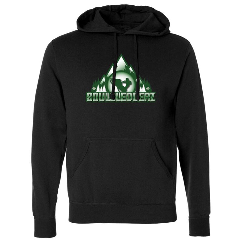 Green & White SoulSledderz Sweatshirt Thumbnail