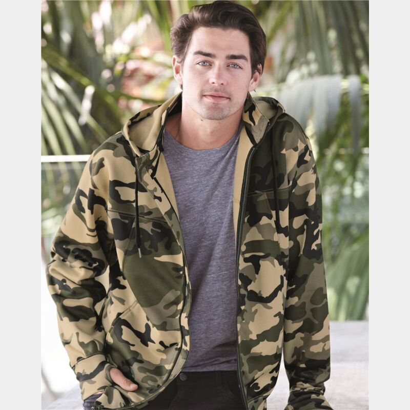 Poly-Tech Hooded Full-Zip Sweatshirt Thumbnail