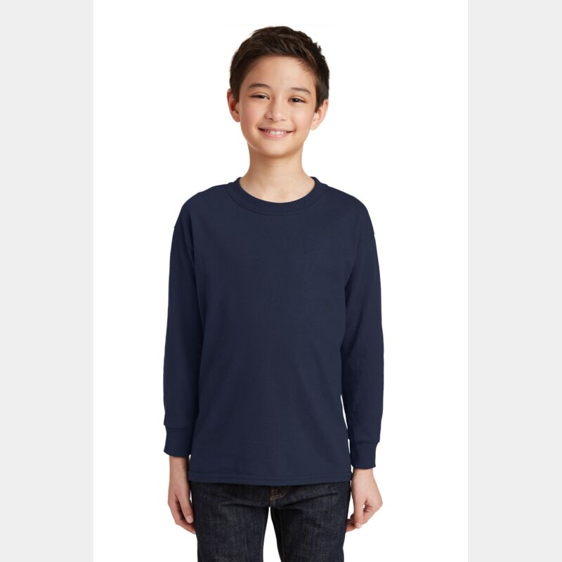 Youth Heavy Cotton ™ 100% Cotton Long Sleeve T Shirt Thumbnail